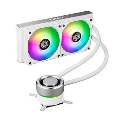 LIAN LI AIO240 WHITE LIAN LI GALAHAD AIO240 RGB WHITE LIQUID COOLER - Image 1