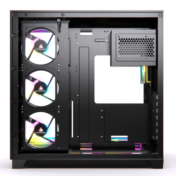 ACEGEEK HORIZON BLACK CASING (With Out Fan) - Image 8