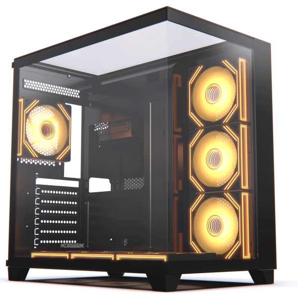 ACEGEEK HORIZON BLACK CASING (With Out Fan) - Image 14