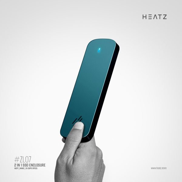 HEATZ ZL07 2 IN 1 SSD ENCLOSURE - Image 2