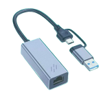 HEATZ ZT56 2 IN 1 ETHERNET ADAPTER