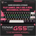 ONIKUMA G55 RGB Mechanical Gaming Keyboard - Image 4