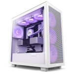 NZXT H7 FLOW WHITE ATX MID TOWER CASE CM-H72FW-01