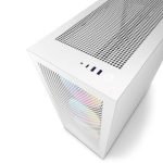NZXT H7 FLOW WHITE ATX MID TOWER CASE CM-H72FW-01 - Image 3