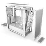 NZXT H7 FLOW WHITE ATX MID TOWER CASE CM-H72FW-01 - Image 2