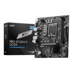 MSI PRO B760M E DDR4 MOTHERBOARD 911-7D48-061