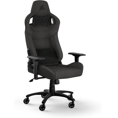 5958 CORSAIR T3 RUSH FABRIC CHARCOAL 2023 GAMING CHAIR CF-9010057-WW - Image 1