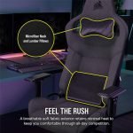 CORSAIR T3 RUSH FABRIC CHARCOAL 2023 GAMING CHAIR CF-9010057-WW - Image 2