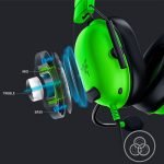 RAZER BLACKSHARK V2 X GREEN EDITION WIRED GAMING HEADSET RZ04-03240600-R3M1 - Image 3