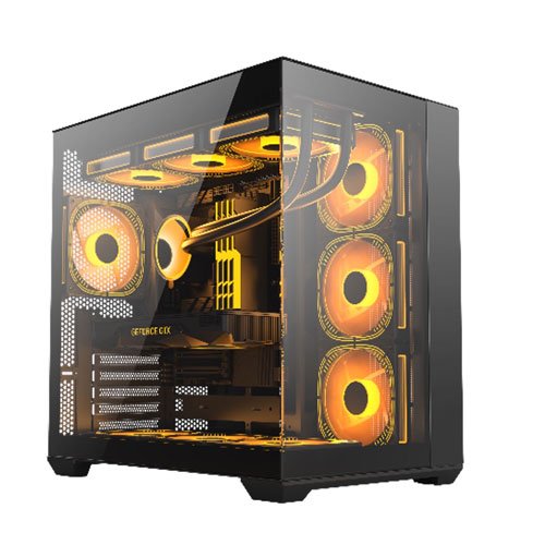 7206 RAIDMAX I610 INFINITA CASE BLACK I610TBS - Image 1