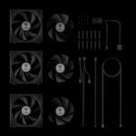 GAMDIAS AEOLUS P2 1203U RGB 120MM (X3) CASE FAN - Image 2