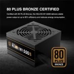 GAMDIAS HELIOS M1 550B 80 PLUS BRONZE PSU - Image 2