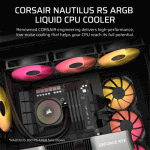 CORSAIR NAUTILUS 240 RS ARGB LIQUID COOLER CW-9060092-WW - Image 2