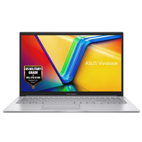 7606 ASUS VIVOBOOK X1504VAP BQ5855W ,CORE 5 120U 8GB 512G 15.6’’ W11H SILVER 90NB13Y2-M01ZW0 - Image 1