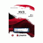 KINGSTON NV3 2TBN PCIE 4.0 M.2 SOLID STATE DRIVE SNV3S/2000G
