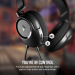 CORSAIR HS35 V2 CARBON GAMING HEADSET  CA-9011377-AP - Image 2
