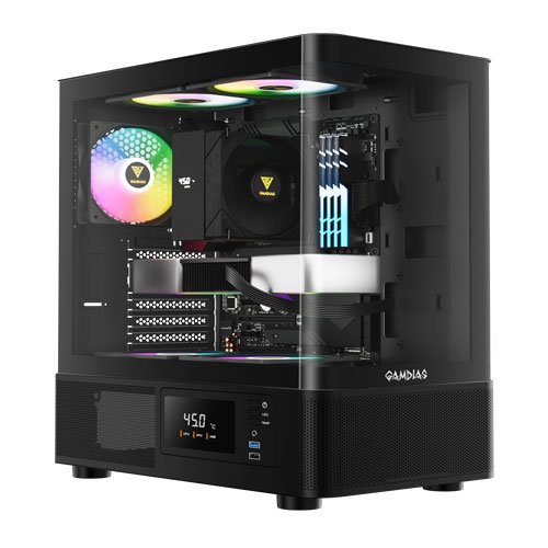 8014 GAMDIAS ATLAS E2 CG ARGB CASE GMB24C0002 - Image 1