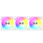 RAIDMAX NV MD120FWP3 PWM 3 IN 1 MODULAR FAN WHITE NV-MD120FWP3