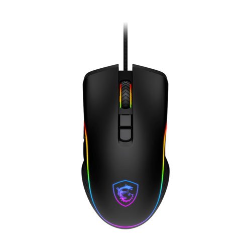 8297 MSI FORGE GM300 RGB WIRED GAMING MOUSE S12-0402300-HH9 - Image 1