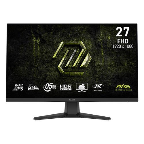 8819 MSI MAG 272F X24 27” 240HZ FHD IPS MONITOR 9S6-3CE51T-036 - Image 1