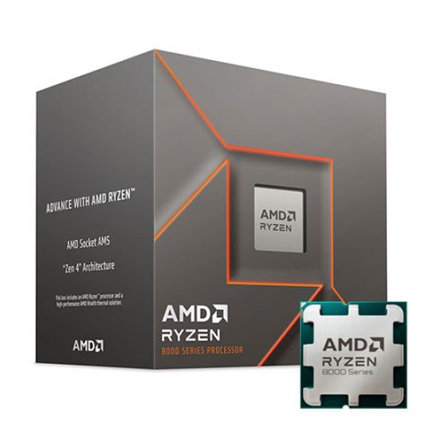 8952 AMD RYZEN 5 8400F TRAY PROCESSOR 100-000001591 - Image 1