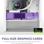NZXT H3 FLOW WHITE MICRO ATX CASE CC-H31FW-01 - Image 3