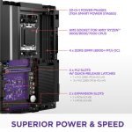 NZXT N9 X870E BLACK RGB WIFI ATX MOTHERBOARD N9-X87XT-B1 - Image 2
