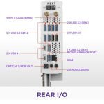 NZXT N9 X870E WHITE RGB WIFI ATX MOTHERBOARD N9-X87XT-W1 - Image 3