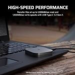 CORSAIR EX300U 2TB USB C PORTABLE SOLID STATE DRIVE CSSD-EX300U2TB - Image 2