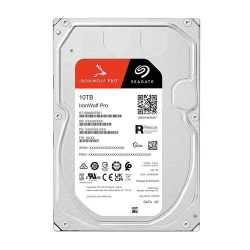9299 SEAGATE IRONWOLF 10TB INTERNAL HARD DISK 3AK101-500 - Image 1