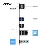 MSI PRO H810M E DDR5 MOTHERBOARD 911-7E72-001 - Image 3