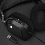 CORSAIR HS80 RGB USB PREMIUM 7.1 CARBON WIRED GAMING HEADSET CA-9011237-AP - Image 2