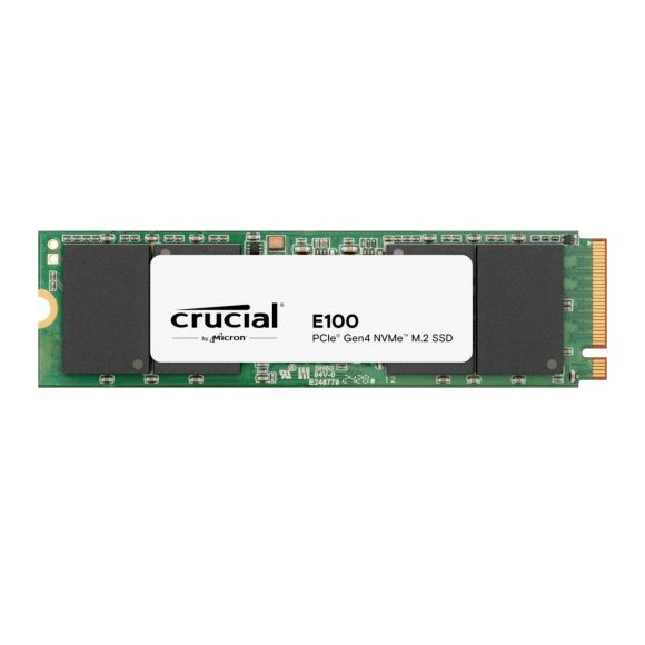 SSDC6133 CRUCIAL E100 480GB PCIE 4.0 M.2 SOLID STATE DRIVE CT480E100SSD8 - Image 1